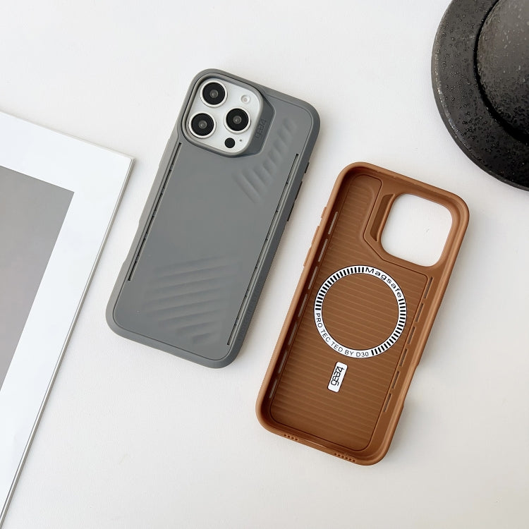 Funda TPU a Prueba de Golpes con Imán Imitación Gaer4 para iPhone 11 Pro (Azul)