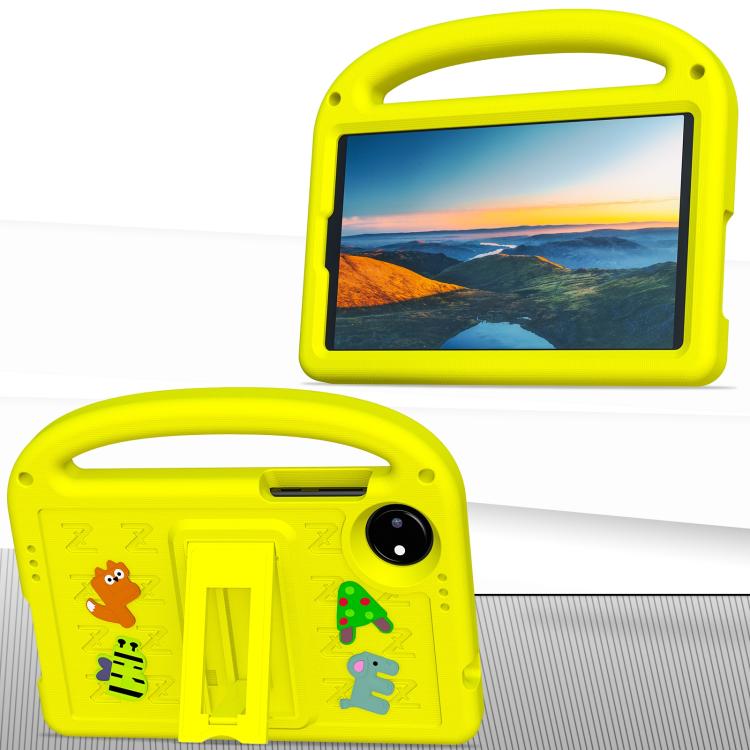 Funda a Prueba de Golpes Eva con Dibujos Animados de Sparrow para Xiaomi Pad 7 Pro (Amarilla)