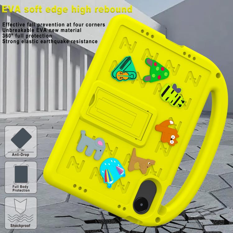 Funda de EVA a prueba de golpes para Xiaomi Redmi Pad 2 11 2025 con diseño de gorrión (amarilla)