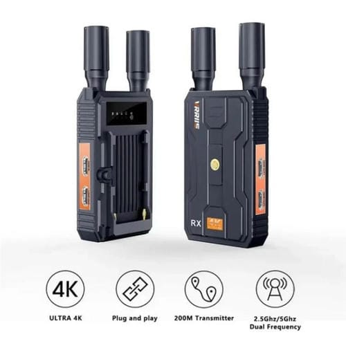 Kit Extensor Inalámbrico de Video HDMI 4K HD Vrriis 097 Transmisor y Receptor de Audio y Video Inalámbrico Enchufe EE.UU