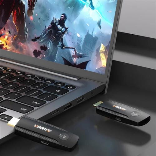 Transmisor y Receptor de Vídeo HD Vrriis 094 Extensor HDMI Inalámbrico 1080P 100 M