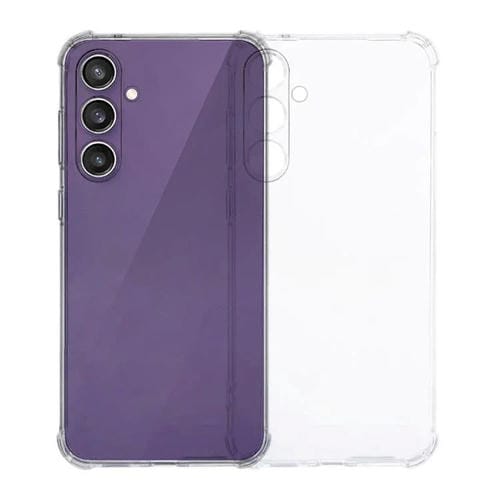 Funda de TPU transparente a prueba de golpes con cuatro esquinas y airbags para Samsung Galaxy S25 FE 5G Kalebol de 1,5 mm