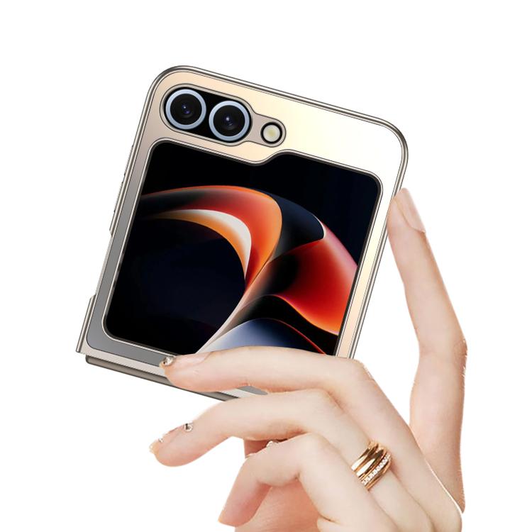 Funda plegable antigolpes con acabado esmerilado AG para Samsung Galaxy Z Flip5 5G (negra)