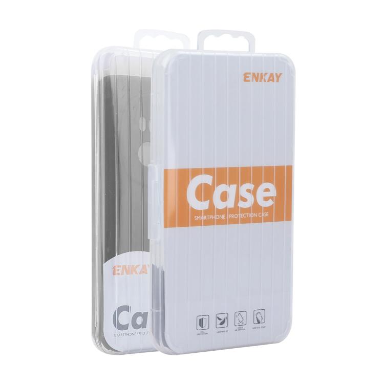 ENKAY - Funda de silicona líquida suave y antigolpes para Xiaomi 15 (morada)