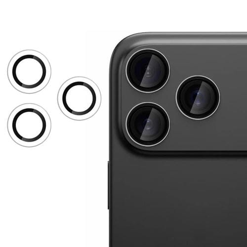 For iPhone 17 Pro Max Kalebol No Flicker Ultra-Thin Individual Camera Lens Tempered Glass Film(Transparent)