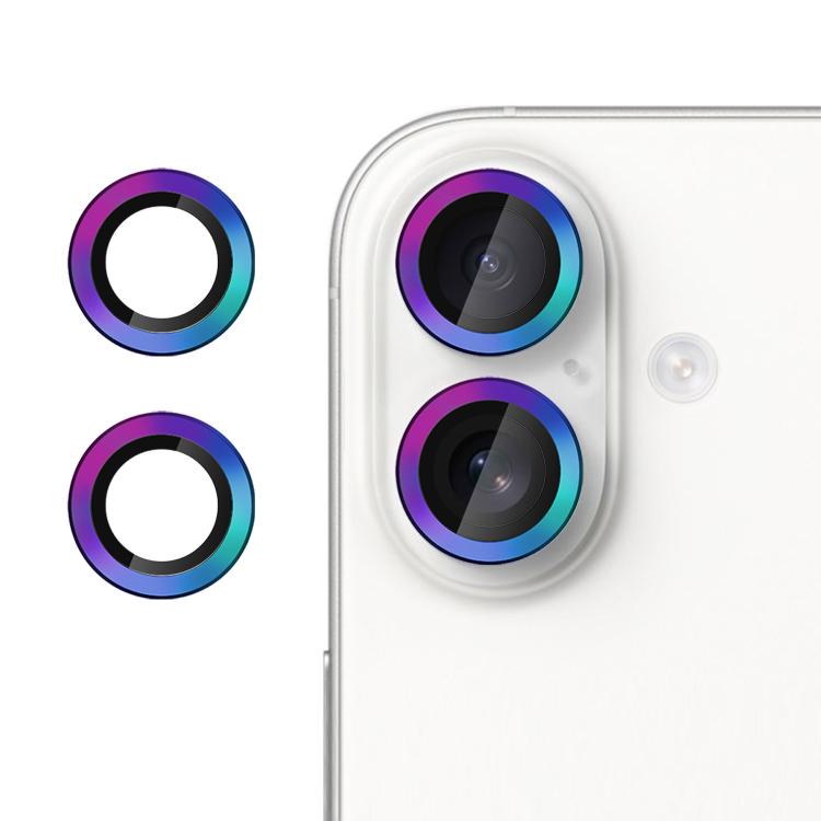 Película de vidrio templado ultradelgada para cámara individual Kalebol sin parpadeo para iPhone 17 (colores deslumbrantes)