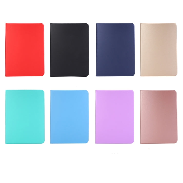 Funda Protectora para iPad Pro 11 Pulgadas (2020) Voltaje Tejido Liso Cuero Elástico Soporte TPU Suspensión (Azul Claro)