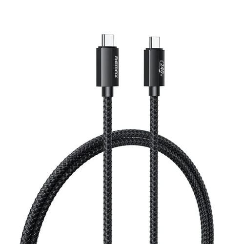 Cable de Datos y Carga Rápida Remax Rc-C035 Dual Usb-C / Type-C Usb2.0 240W (1 m)