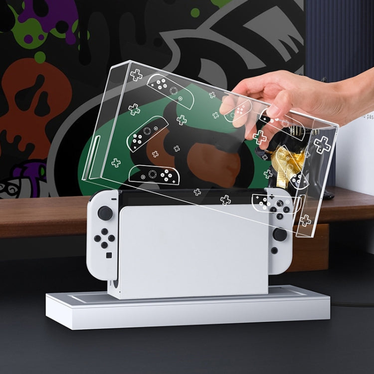 035 para Nintendo Switch/Consola de Juegos Oled Pantalla Base Luminosa, Especificaciones: Base de Luz - MOVILSTORE