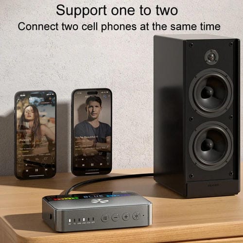 Adaptador de Audio Bluetooth Oms-M13 Receptor y Transmisor Bluetooth 5.3