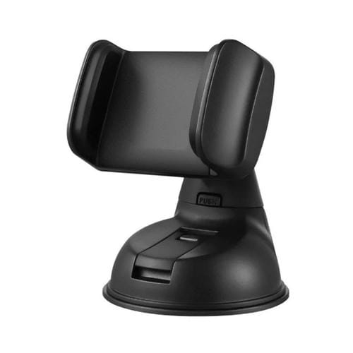 Soporte de Navegación para Coche, Soporte de Teléfono Móvil con Ventosa para Escritorio, para Salpicadero (Todo Negro)
