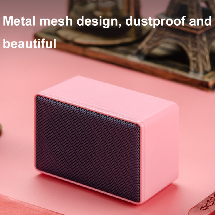Altavoz Inalámbrico Bluetooth Ft-M9 Radio Fm Portátil para Exteriores (Rosa)