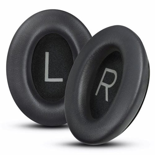 Funda de Cuero con Esponja para Auriculares Bose Qc45 (Negra) 1 Par