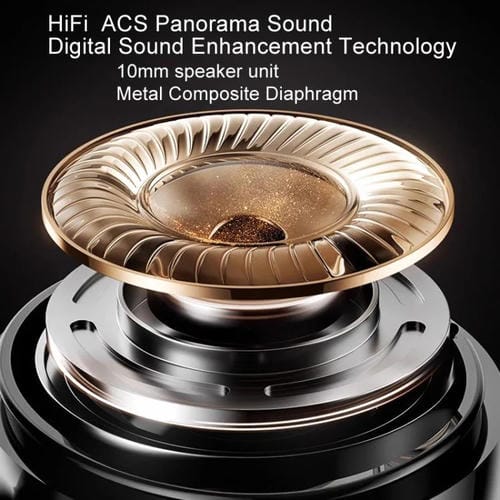 Auriculares Inalámbricos Bluetooth Pantalla Táctil Inteligente (Negro)