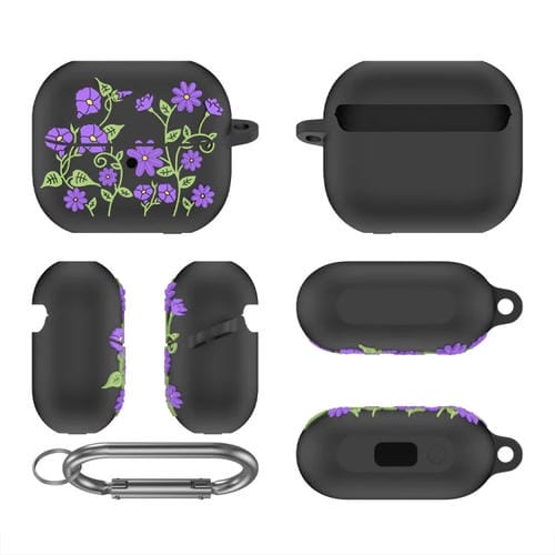 Funda Protectora Silicona para Auriculares Bluetooth Samsung Galaxy Buds 3/3 Pro L11 (Negra)