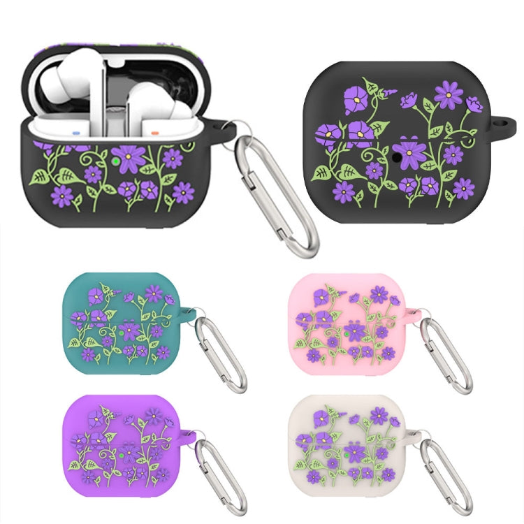 Funda Protectora Silicona para Auriculares Bluetooth Samsung Galaxy Buds 3/3 Pro L11 (Beige)