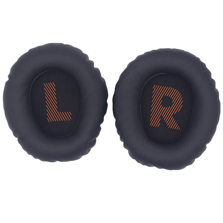Protectores de Oídos esponja cuero para Auriculares JBL Quantum 350/360 (Naranja)