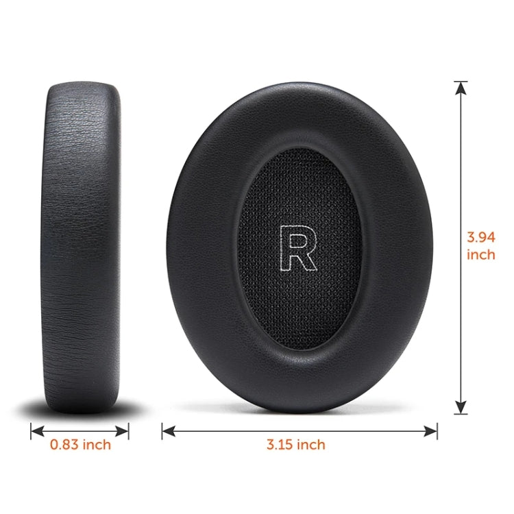 Protectores Auditivos Auriculares Bose Qc Ultra Cuero con Esponja (Blanco)