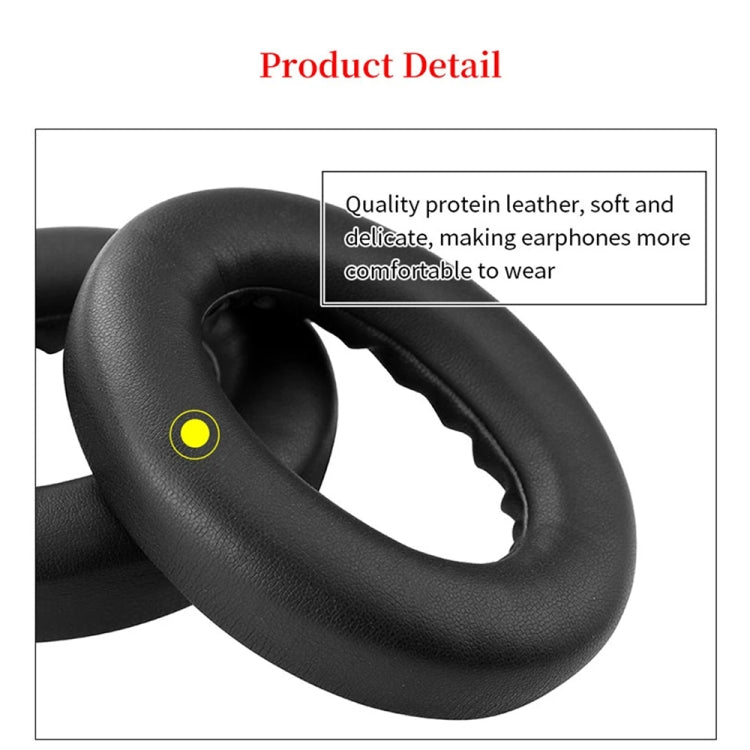 Protectores Auditivos Auriculares Bose Qc Ultra Cuero con Esponja (Blanco)