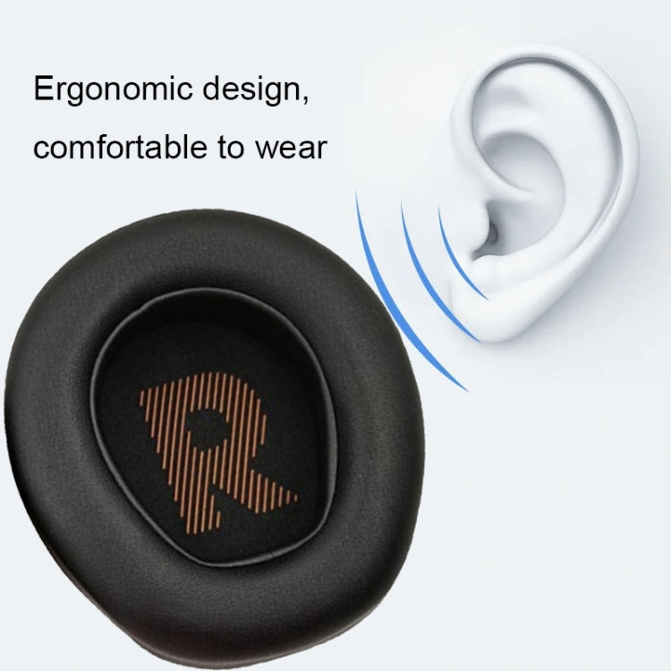 Protectores de Oídos esponja de cuero JBL Quantum 400 para Auriculares (Negro)