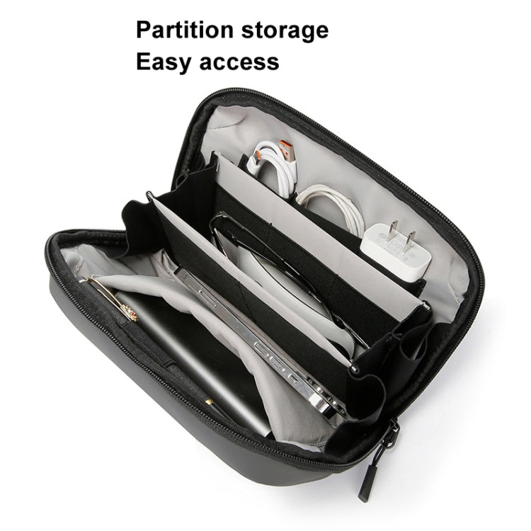 Bolsa de almacenamiento Bange Bg-6800 organizador de accesorios electrónicos para cables de datos (Gris)