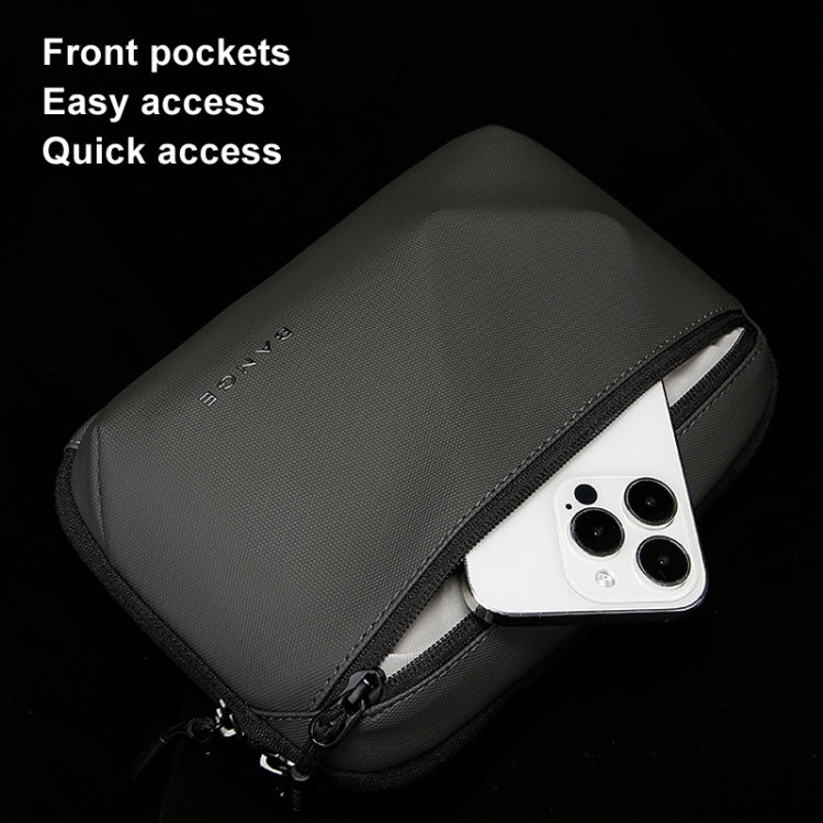 Bolsa de almacenamiento Bange Bg-6800 organizador de accesorios electrónicos para cables de datos (Gris)