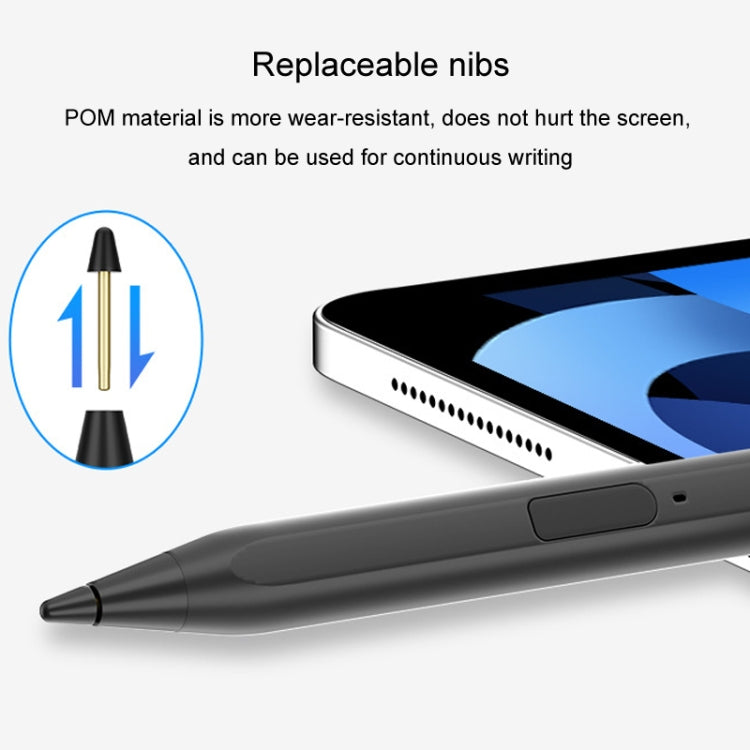 Lápiz Óptico para Tableta con Protocolo USI 2.0 Antifalsificación Táctil (Gris)