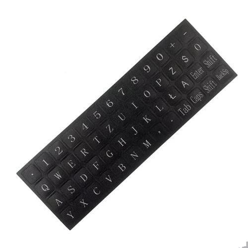 Pegatina para Teclado de Ordenador Portátil en Idioma Polaco