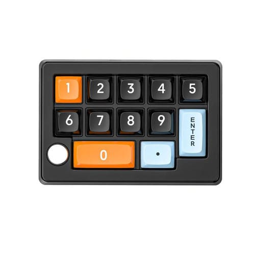 Teclado Mecánico para Juegos Mkespn W908 con Retroiluminación RGB Macrodefinida e Intercambiable en Caliente y Tres Modos Inalámbricos (Negro)