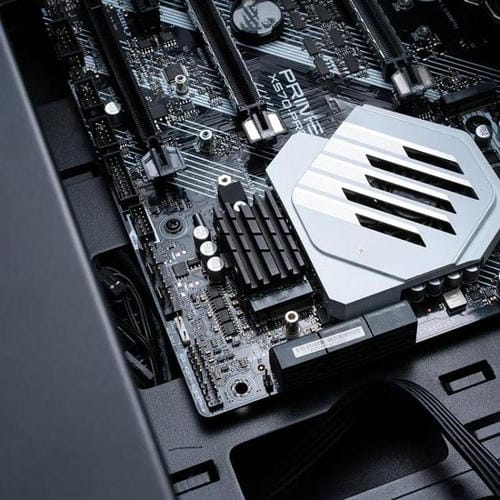 Disipador de Calor de Aluminio Finalcool para Unidad de Estado Sólido SSD M.2 2242 (Negro)