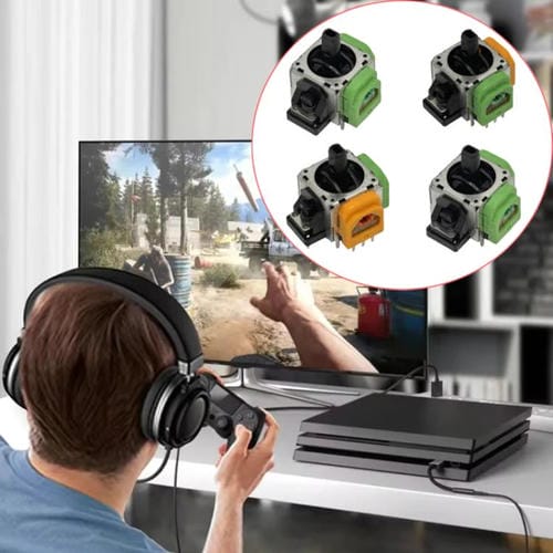 Joysticks Electromagnéticos Hall Ajustables de Alta Precisión PS4 / PS5 / XBOX / NS Pro (2 Piezas)