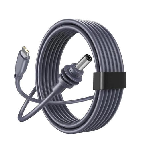Cable de Alimentación Edup EP-SK0087 2 M Tipo C a CC 5,5 x 2,1 mm