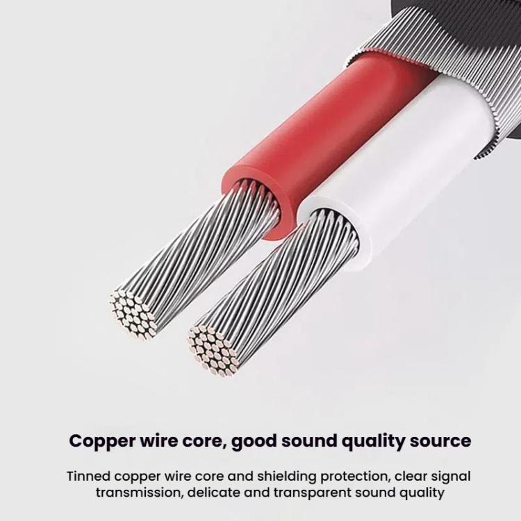 Cable de audio VEGGIEG 3,5 mm a 2 RCA para altavoces móvil y ordenador (10 m)