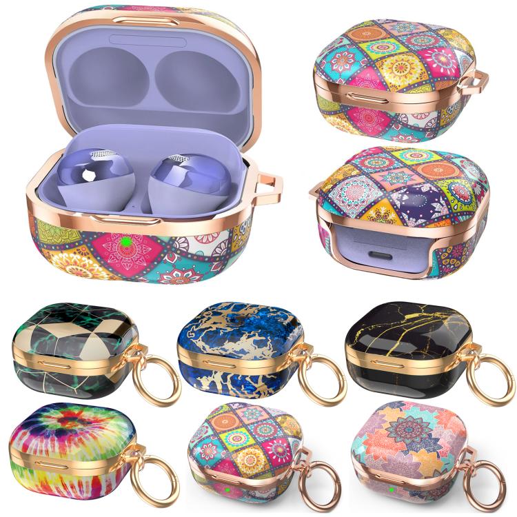 Funda protectora de TPU AhaStyle DD-WG01 para auriculares Samsung Galaxy Buds Pro / Live / 2 / 2 Pro / FE, estilo: luz colorida