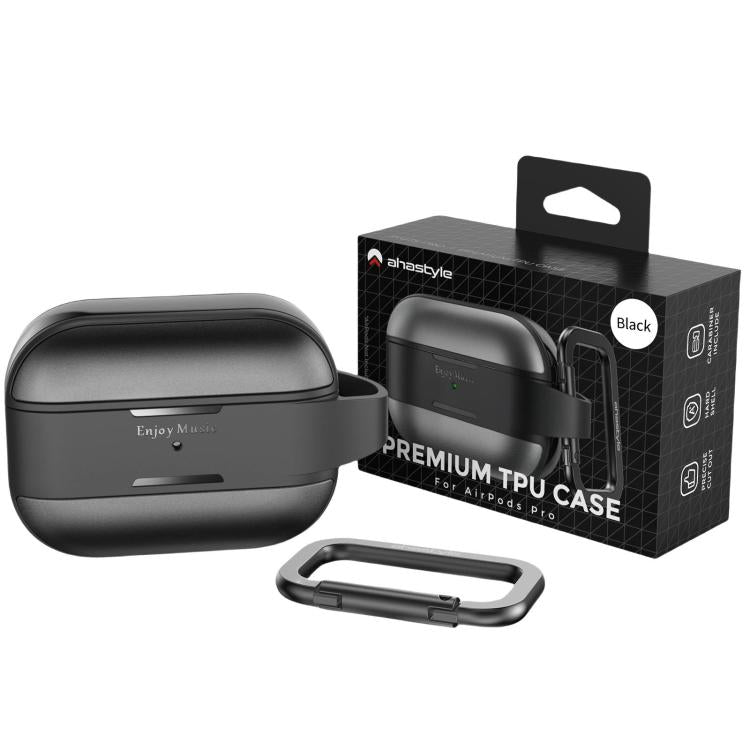 Funda protectora AhaStyle WG75-PRO2 de TPU y aleación de aluminio, resistente a arañazos y dividida, para AirPods Pro 2 (azul)