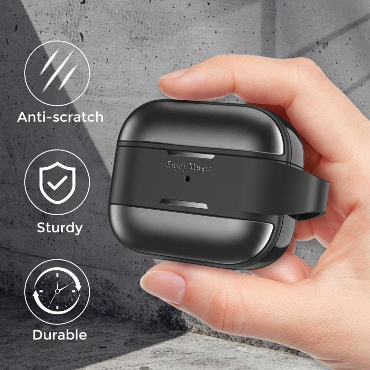 Funda protectora AhaStyle WG75-3 de TPU y aleación de aluminio resistente a arañazos para AirPods 3 (plateada)