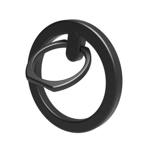 Soporte magnético de succión MagSafe AhaStyle WG82 con anillo de aleación de zinc (negro)