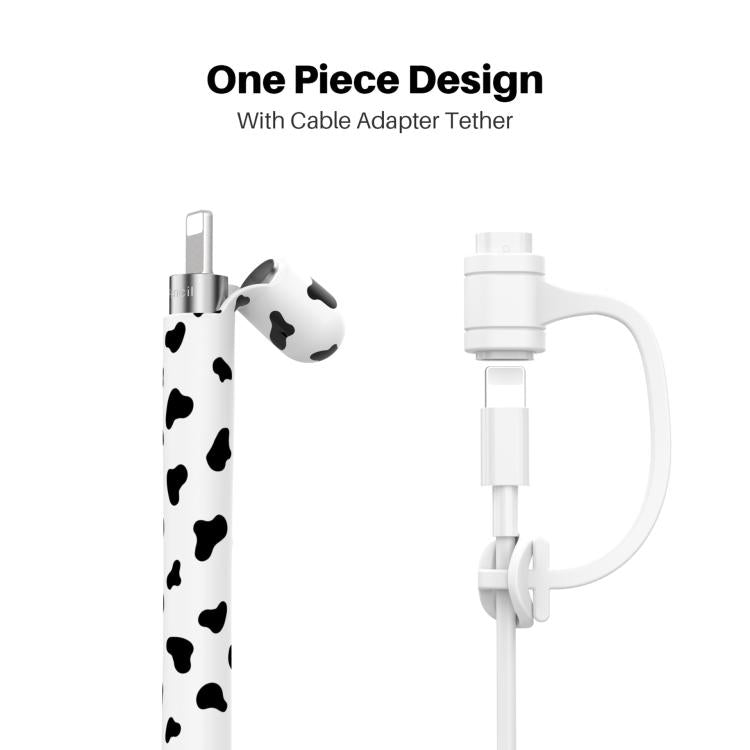 Funda protectora de silicona AhaStyle PT93CW para Apple Pencil 1 (verde)