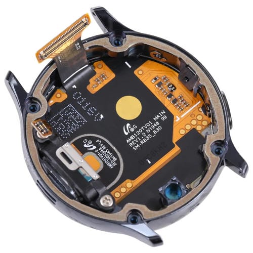 LCD-Bildschirm Digitalisierer Samsung Galaxy Watch Active 2 SM-R830 (Schwarz) Komplett