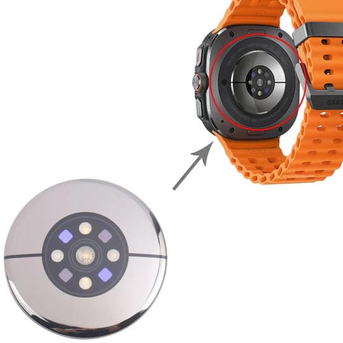 Tampa Traseira de Vidro Samsung Galaxy Watch Ultra SM-L705 com Sensor Cardíaco