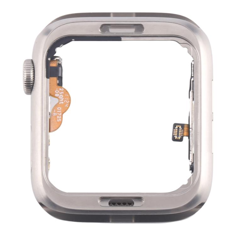Estrutura Central de Aço Inoxidável Apple Watch Series 5 40mm LTE com Placa do Bisel, Coroa, Eixo Rotativo e Cabo Flexível