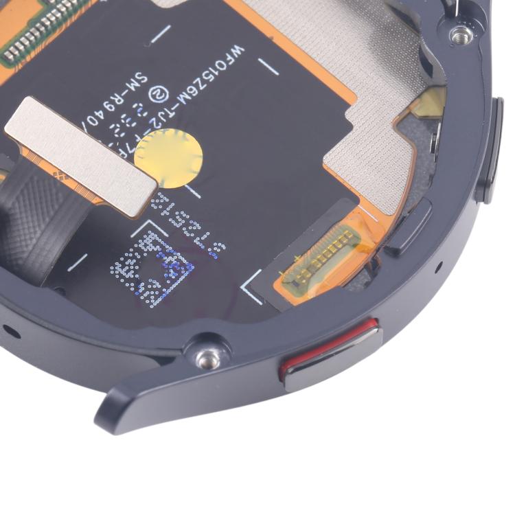Schermo intero Samsung Galaxy Watch6 44 mm SM-R940/R945 con cornice (Nero)