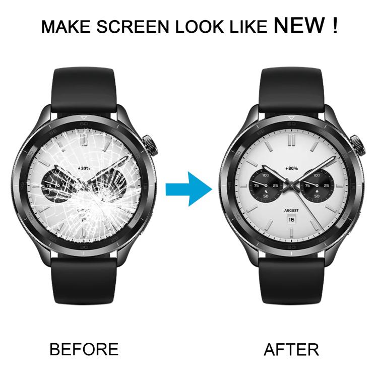 Schermo Intero Xiaomi Watch S4 con Cornice (Argento)