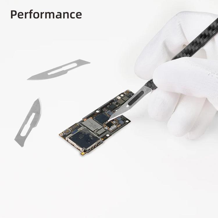 Mango cuchillo universal QianLi TX01 de fibra de carbono antiestático - MOVILSTORE