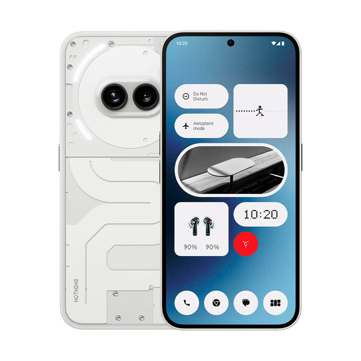 Nothing Phone 2A 5G 8Gb/128Gb Blanco (White) Dual SIM - MOVILSTORE