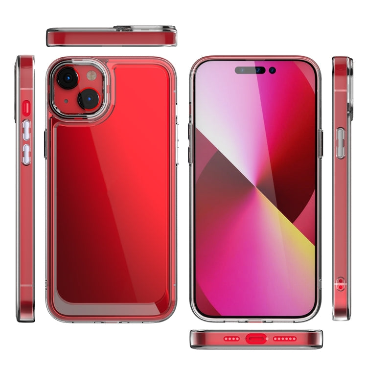 Para iPhone 15 Acrylic + TPU Funda para Teléfono a Prueba de Golpes (Transparente) - MOVILSTORE