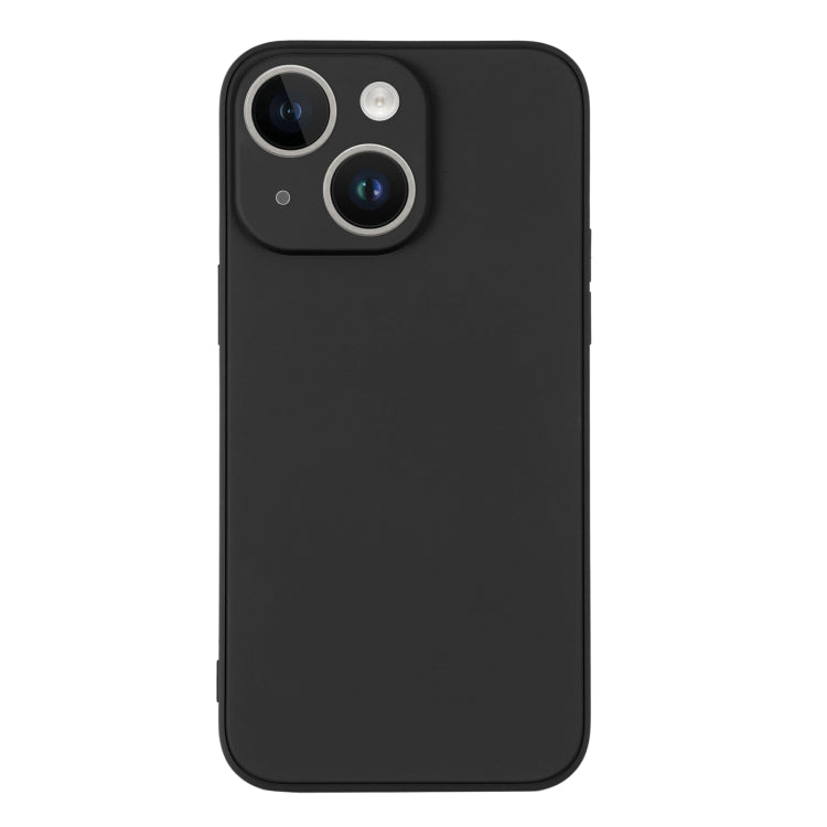 Para iPhone 15 Funda de Silicona para Teléfono con Correa para la Muñeca (Negro) - MOVILSTORE