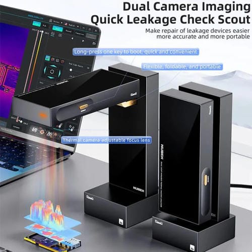 Thermomètre à double spectre Caméra thermique QianLi L256 iStele